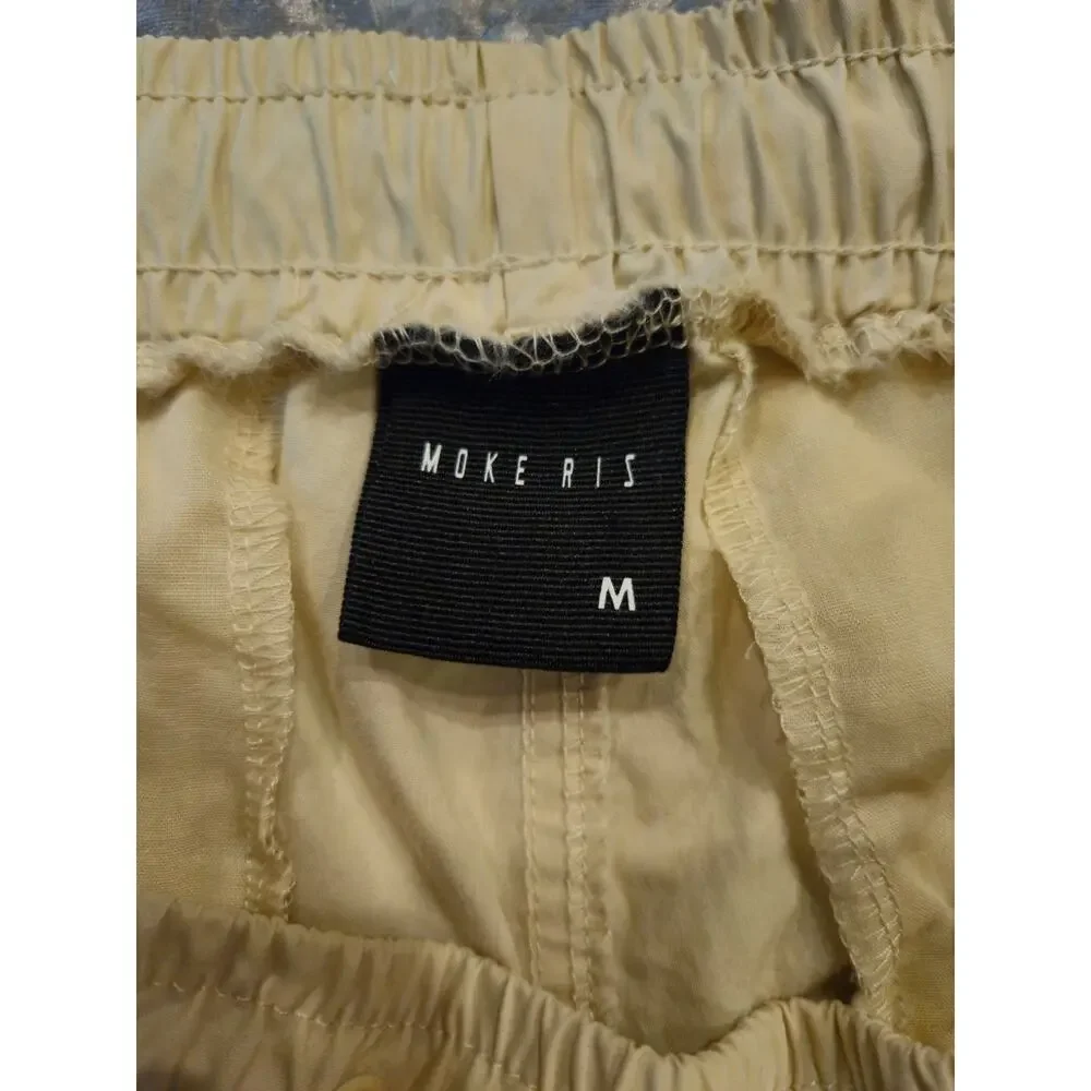 SMOKE RISE Cream Cargo Shorts Mens Drawstring Waist Sz - M‎
